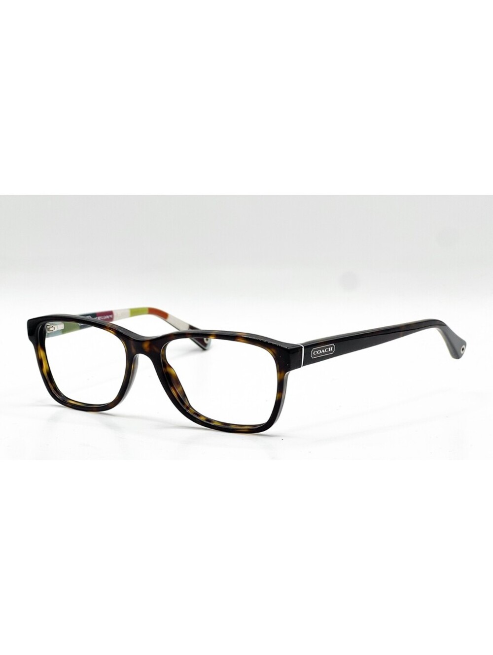 Coach HC 6013 5001 Dark Tortoise Rectangle Authentic Eyeglass Frames 52-16